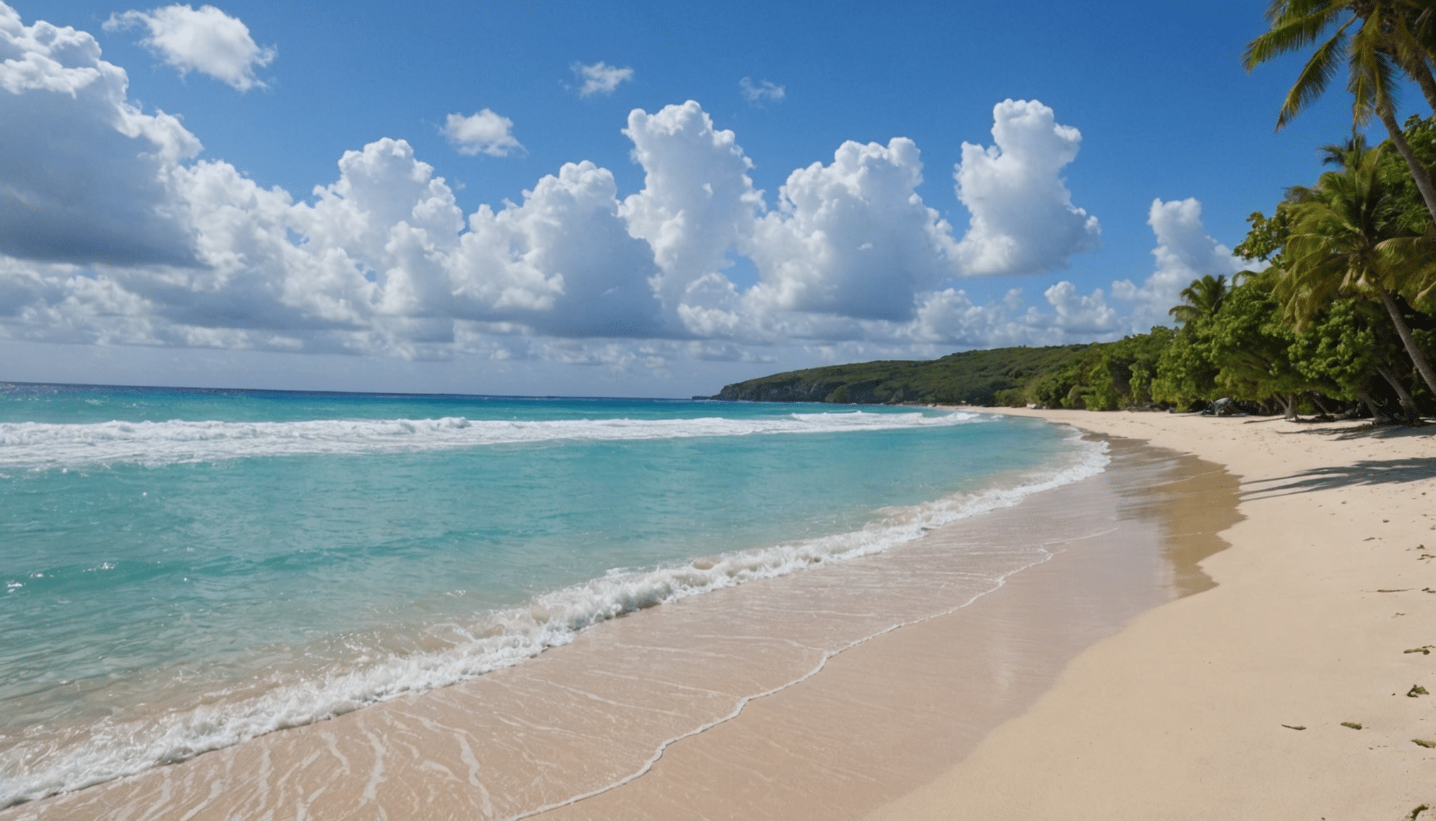 explorez les 14 plages incontournables de la guadeloupe, des paysages paradisiaques aux eaux turquoise. que vous soyez amateur de surf, de farniente ou de snorkeling, trouvez votre coin de paradis et préparez votre prochaine escapade ensoleillée.
