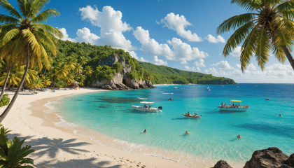 explorez les 14 plages incontournables de la guadeloupe, de ses eaux cristallines à ses paysages enchanteurs. parfaites pour la détente, les activités nautiques ou l'aventure, ces plages vous offriront une expérience inoubliable au cœur des caraïbes.