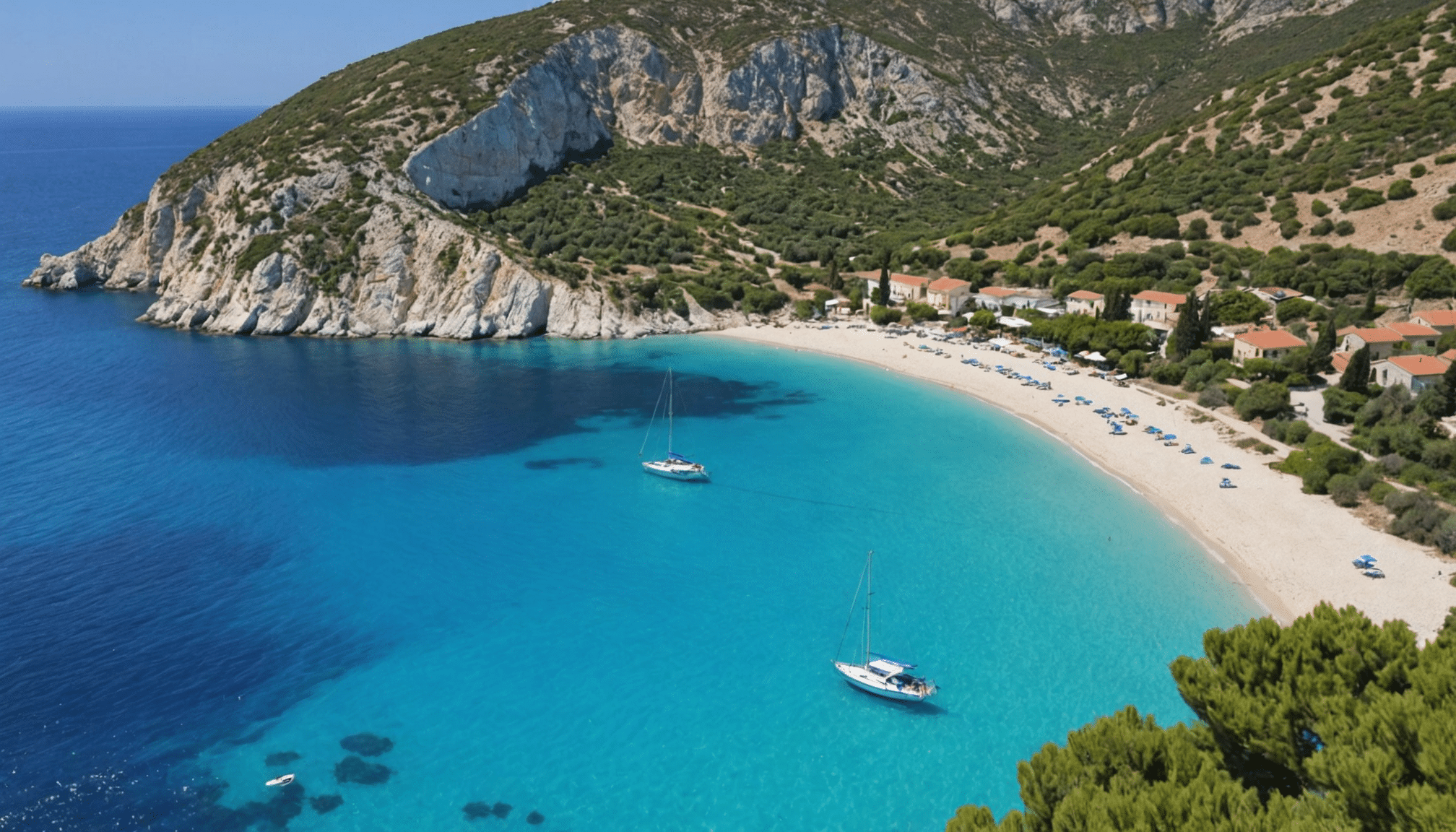 explorez les 16 plages remarquables de céphalonie, une île paradisiaque en grèce. des eaux cristallines aux paysages à couper le souffle, découvrez les coins de paradis qui font de cette destination un incontournable pour les amateurs de soleil et de nature.