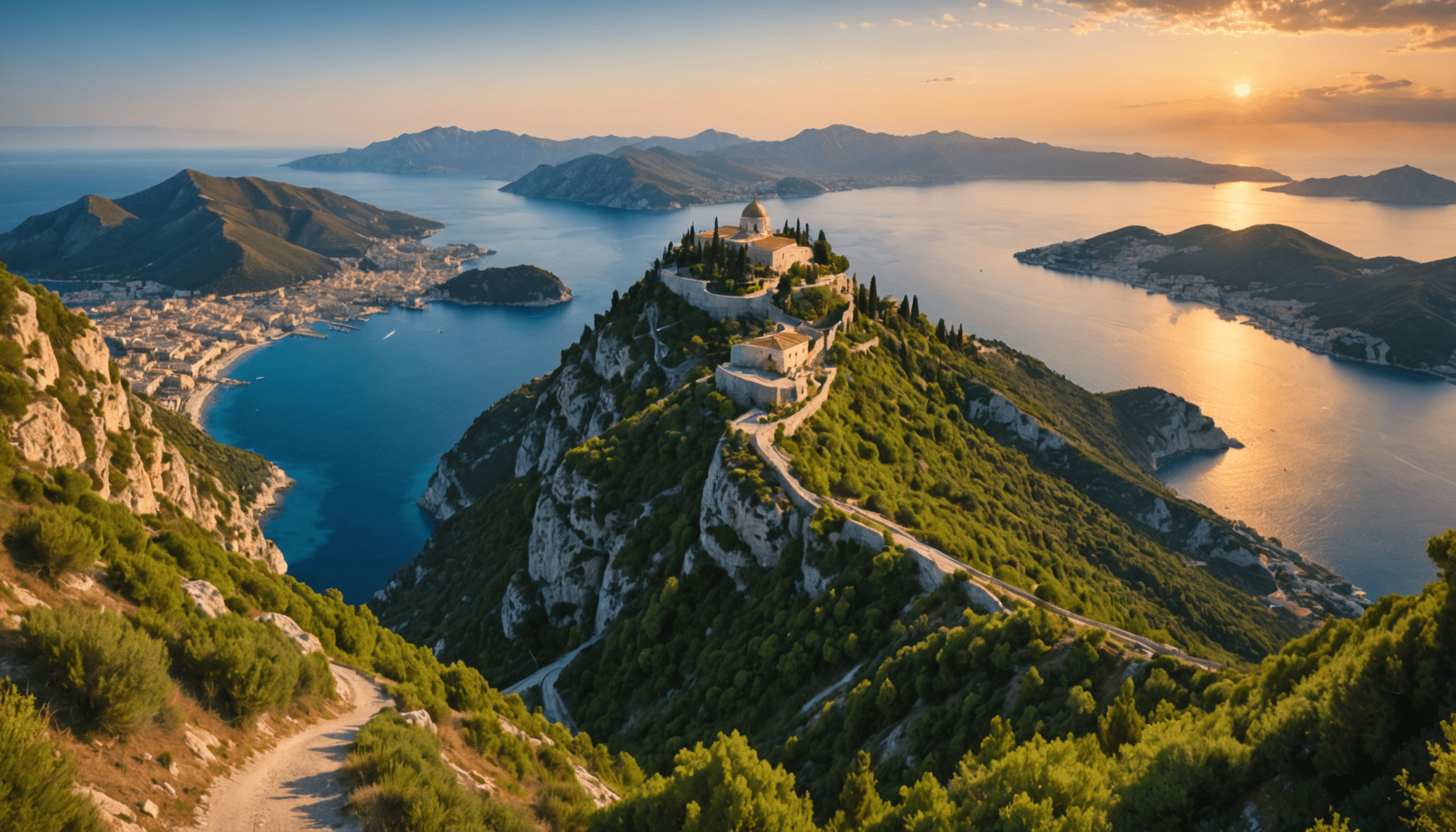 découvrez les panoramas époustouflants de corfou en vous aventurant à conquérir le mont pantokrator. préparez-vous à vivre une expérience inoubliable entre nature et paysages à couper le souffle.