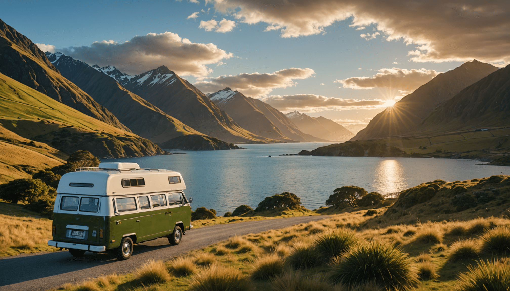 découvrez la nouvelle-zélande comme jamais auparavant grâce à un road trip en camping-car. vivez la liberté d'explorer des paysages époustouflants, des aventures inoubliables et la beauté sauvage de ce pays fascinant.
