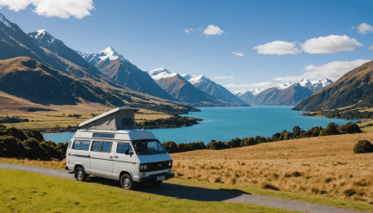 découvrez la nouvelle-zélande comme jamais auparavant grâce à un road trip en camping-car. vivez une expérience inoubliable de liberté et d'aventure, tout en admirant des paysages à couper le souffle à chaque tournant. préparez-vous à explorer des merveilles naturelles et à créer des souvenirs mémorables.