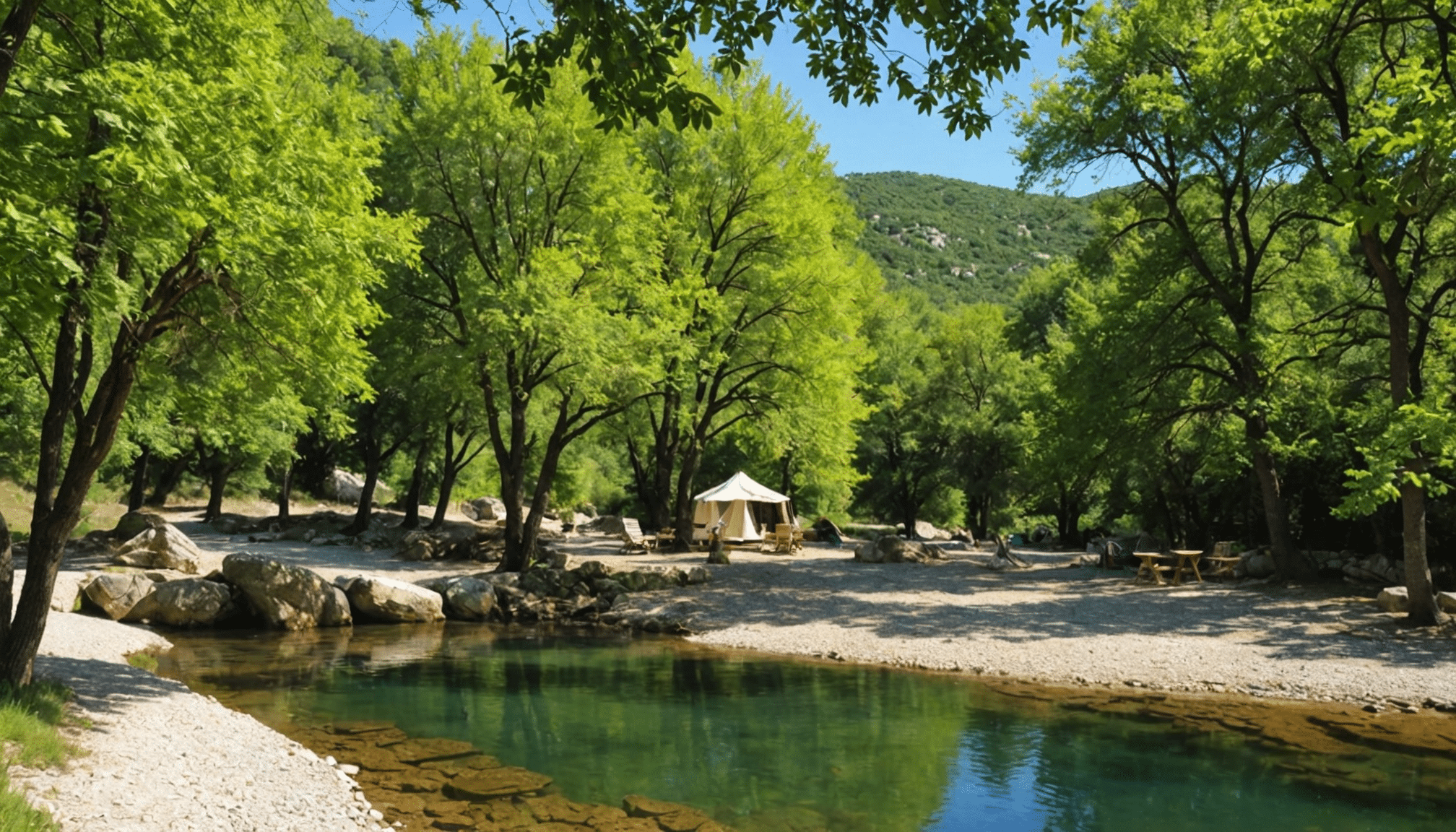 plongez au cœur de la nature en ardèche et vivez une expérience inoubliable de camping. que vous soyez en famille ou entre amis, profitez des paysages époustouflants, d'activités en plein air palpitantes et d'une ambiance conviviale pour des vacances parfaites.