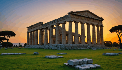 partez à la découverte de paestum en italie, l’un des plus remarquables sites archéologiques du pays. explorez ses temples grecs bien préservés et plongez dans l’histoire fascinante de ce trésor antique incontournable.