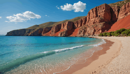 explorez la plage rouge de crète, un joyau naturel aux paysages époustouflants et aux eaux cristallines, idéal pour les amateurs de détente et d’aventure sur l’île.