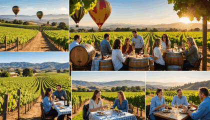 découvrez cinq activités incontournables pour profiter pleinement du comté viticole de sonoma : dégustations de vins, balades panoramiques, marchés locaux et expériences uniques au cœur des vignobles californiens.
