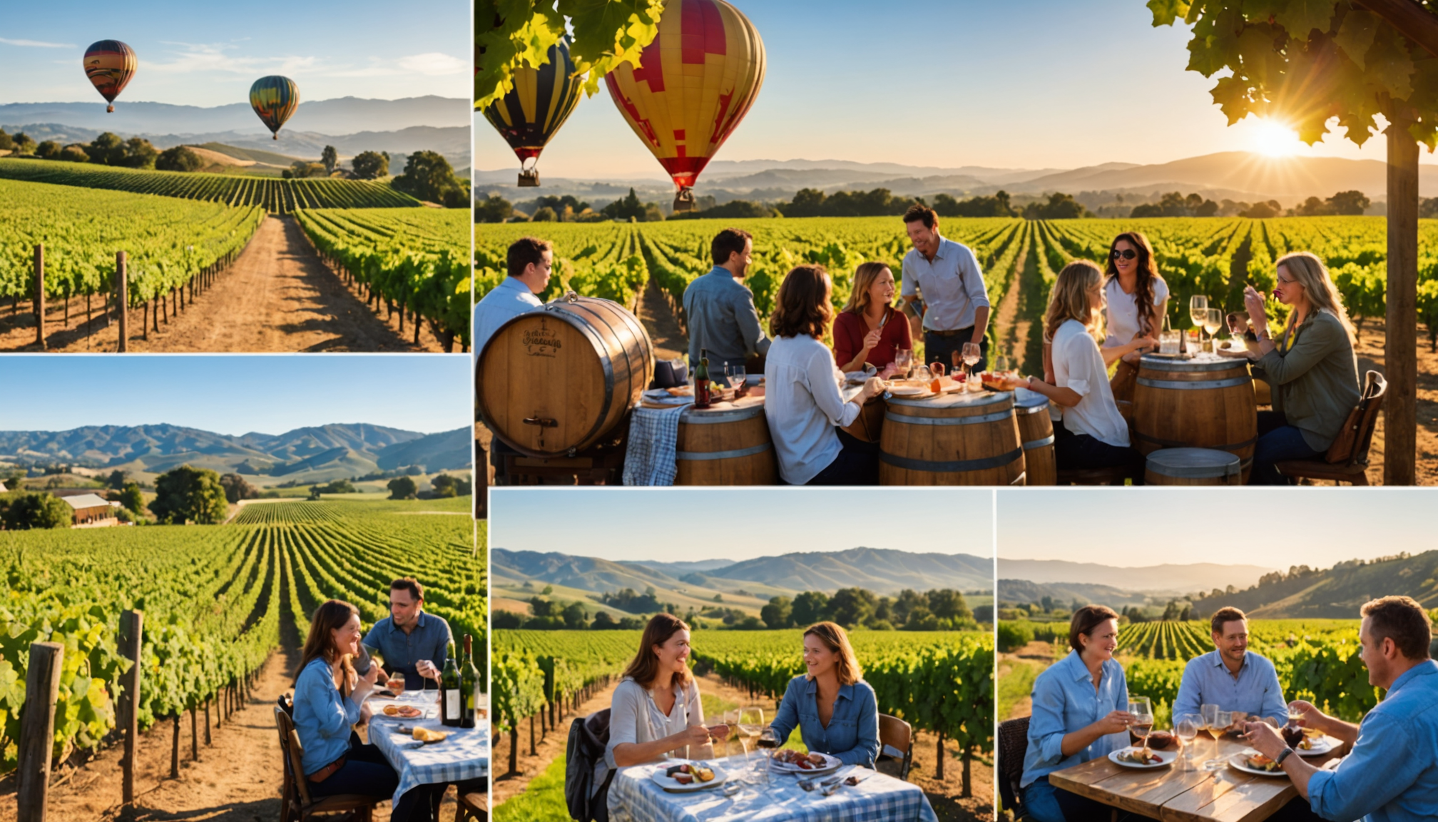 découvrez cinq activités incontournables pour profiter pleinement du comté viticole de sonoma : dégustations de vins, balades panoramiques, marchés locaux et expériences uniques au cœur des vignobles californiens.