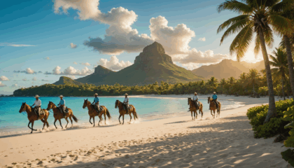 partez à la découverte de l'île maurice lors de vacances uniques alliant équitation, paysages sublimes et rencontres authentiques. vivez une aventure inoubliable à cheval au cœur de l'océan indien !