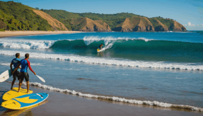 vivez une aventure unique à san juan del sur, au nicaragua : initiez-vous au surf dans un cadre idyllique, profitez de plages spectaculaires et découvrez l'ambiance conviviale de cette destination incontournable d'amérique centrale.