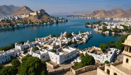 partez à la découverte d'udaipur en inde et explorez ses activités phares ainsi que ses sites incontournables. profitez d’un guide complet pour organiser votre séjour et ne rien manquer de cette ville surnommée la venise de l’orient.