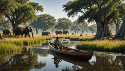partez à la découverte du delta de l'okavango au botswana et vivez une aventure safari inoubliable entre paysages sauvages, faune exceptionnelle et expériences authentiques au cœur de l'afrique.