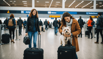 découvrez tous nos conseils pratiques pour voyager en avion avec votre animal de compagnie : préparation, démarches, confort et sécurité pour un trajet serein avec votre compagnon à quatre pattes.