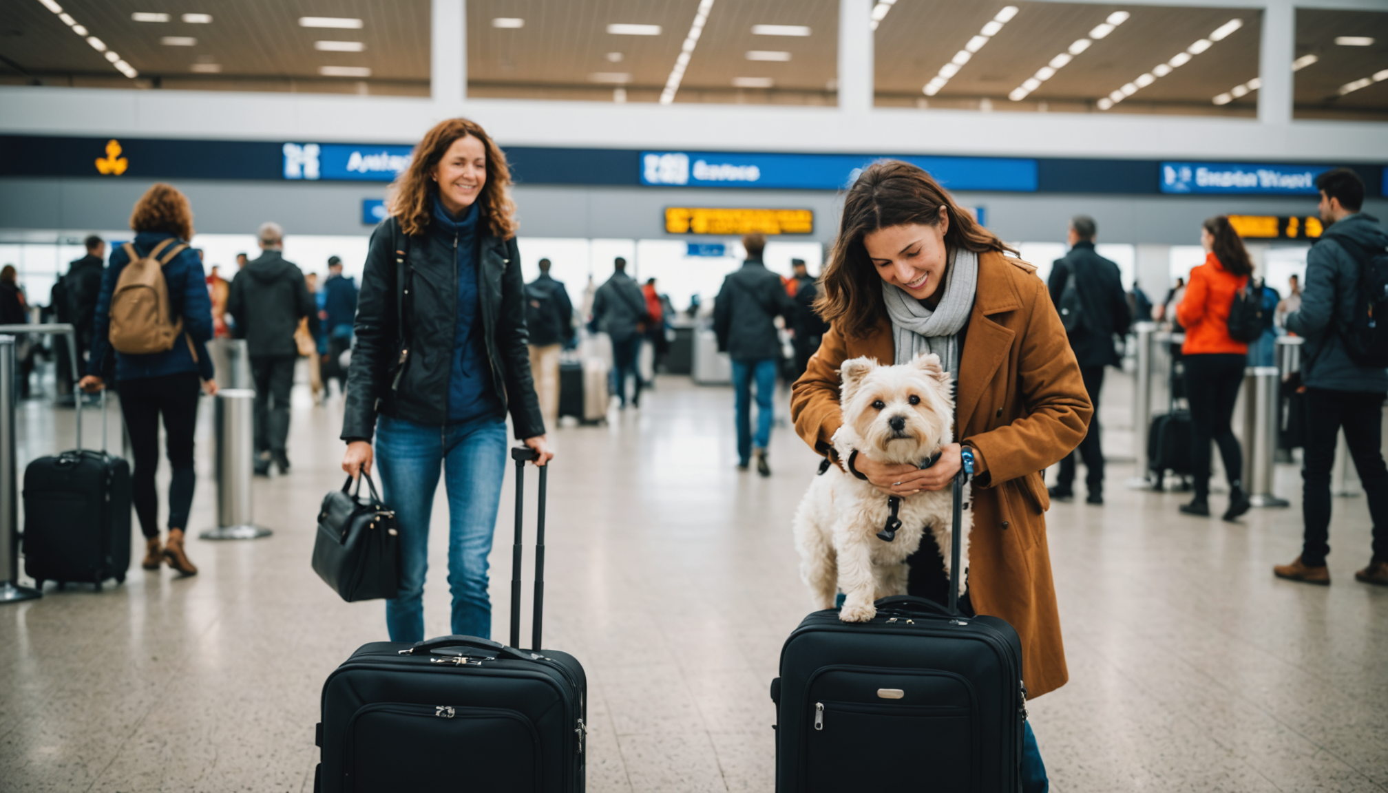 découvrez tous nos conseils pratiques pour voyager en avion avec votre animal de compagnie : préparation, démarches, confort et sécurité pour un trajet serein avec votre compagnon à quatre pattes.