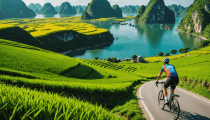 découvrez le vietnam autrement grâce à trois itinéraires à vélo incontournables. explorez des paysages époustouflants, des villages authentiques et vivez une aventure unique au cœur du pays.