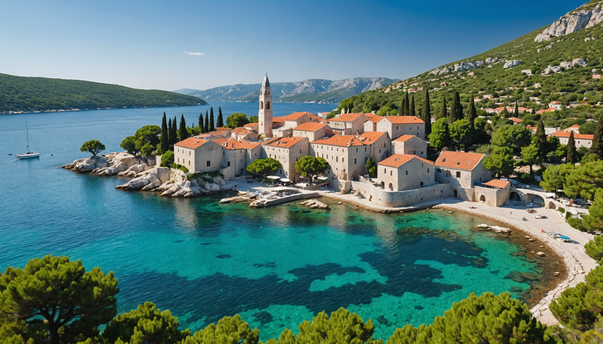 partez à la découverte de l'île de krk en croatie, une destination méditerranéenne authentique offrant plages idylliques, villages pittoresques et patrimoine historique exceptionnel pour un séjour inoubliable.