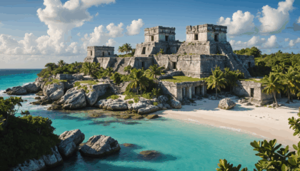 partez à la découverte des ruines de tulum, site archéologique emblématique du mexique surplombant la mer des caraïbes. histoire fascinante, panoramas exceptionnels et héritage maya vous attendent lors de cette visite incontournable.