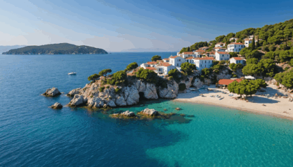 explorez skiathos, joyau des sporades : découvrez les sites incontournables, plages paradisiaques et activités immanquables pour un séjour inoubliable sur l'île grecque.