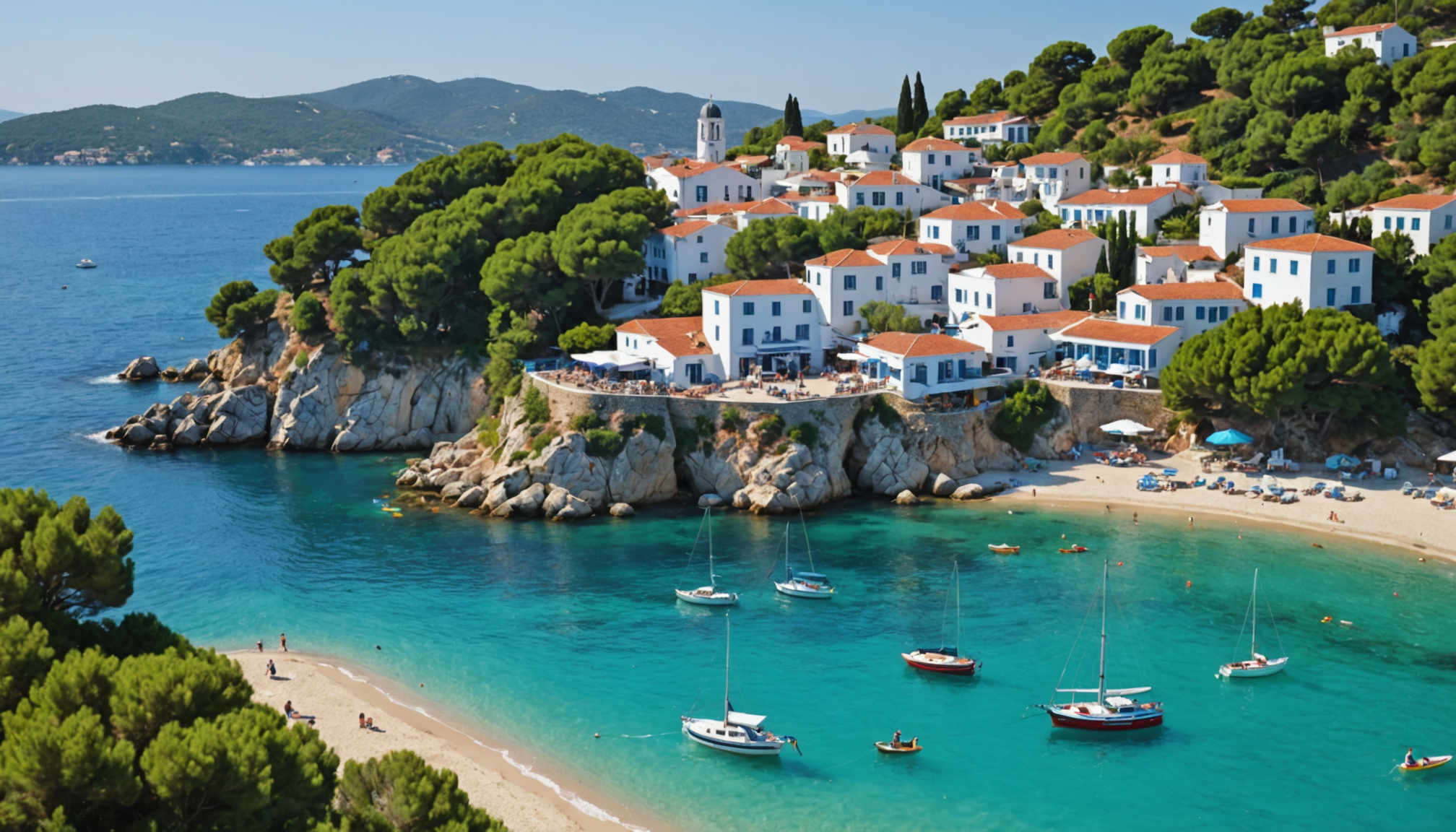 découvrez tous les incontournables de l'île de skiathos : plages paradisiaques, sites historiques, balades nature et activités immanquables pour un séjour inoubliable en grèce.