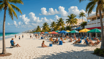 découvrez hollywood en floride : profitez de ses plages idylliques, détendez-vous au soleil et explorez le célèbre broadwalk animé, idéal pour une promenade en famille ou entre amis.