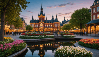 plongez dans l’ambiance féérique des jardins de tivoli à copenhague, un lieu emblématique alliant attractions, histoire et beauté florale au cœur de la capitale danoise.