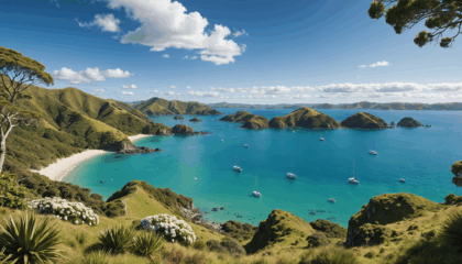 partez à la découverte de la baie des îles en nouvelle-zélande, un lieu spectaculaire aux paysages marins à couper le souffle, idéal pour les amoureux de nature et d’aventure.