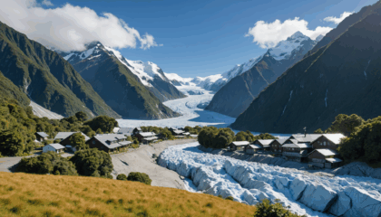 découvrez la beauté spectaculaire du glacier franz josef et le charme authentique de son village pittoresque, une destination incontournable en nouvelle-zélande pour les amoureux de nature et d’aventure.