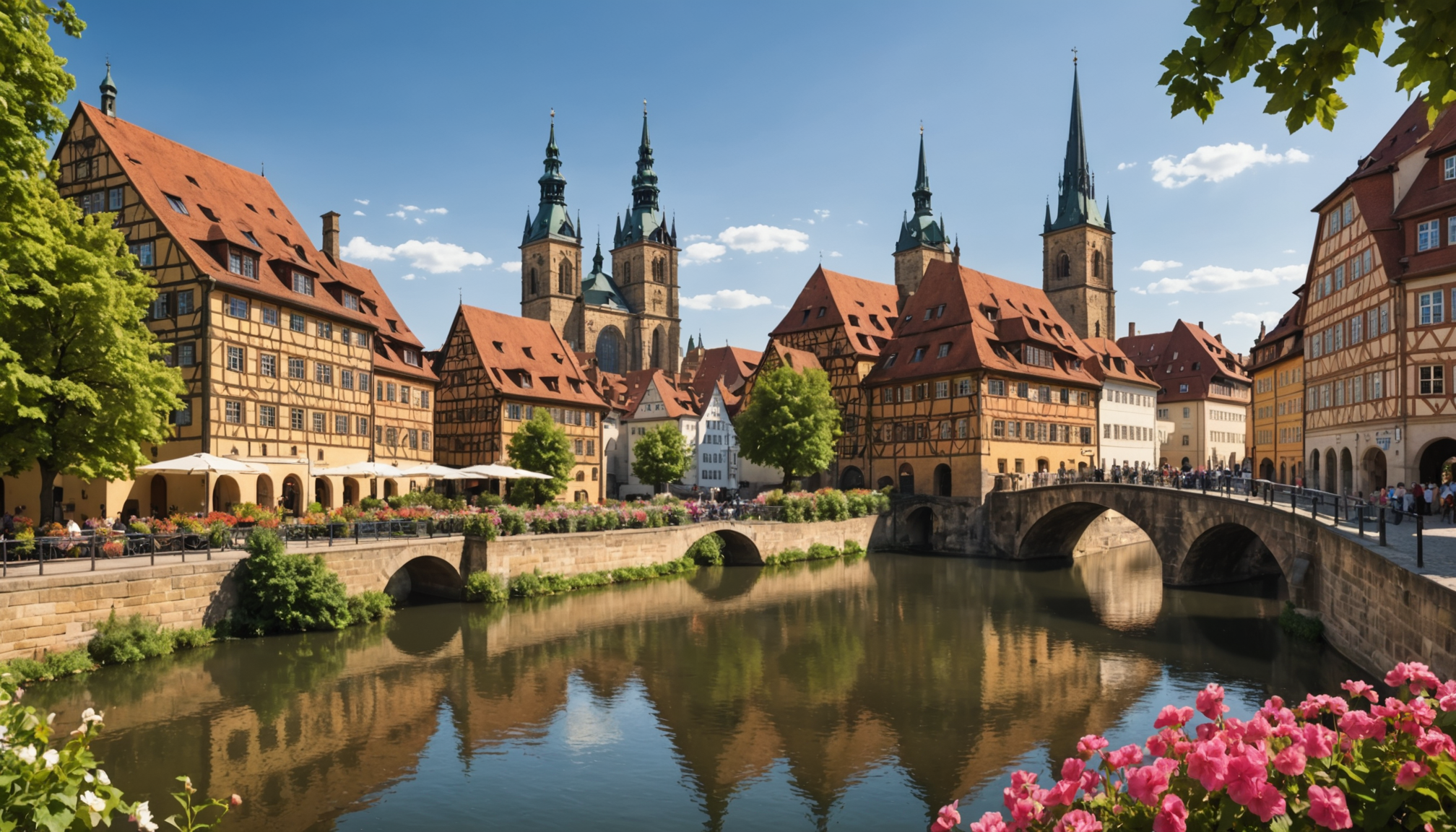 explorez les trésors incontournables de bamberg, en allemagne : une ville historique classée à l’unesco, célèbre pour ses ruelles médiévales, sa cathédrale majestueuse et son ambiance romantique au cœur de la bavière.
