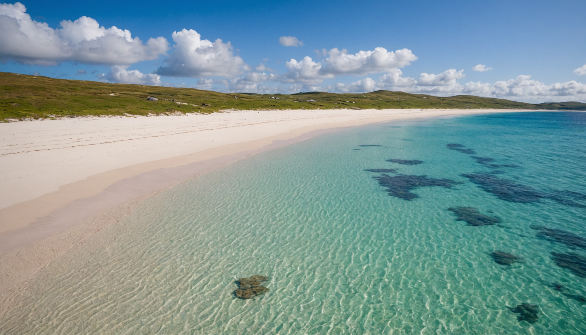 partez à la découverte de l'île de barra en grande-bretagne : paysages sauvages, plages sublimes et patrimoine écossais vous attendent dans cette destination fascinante des hébrides extérieures.