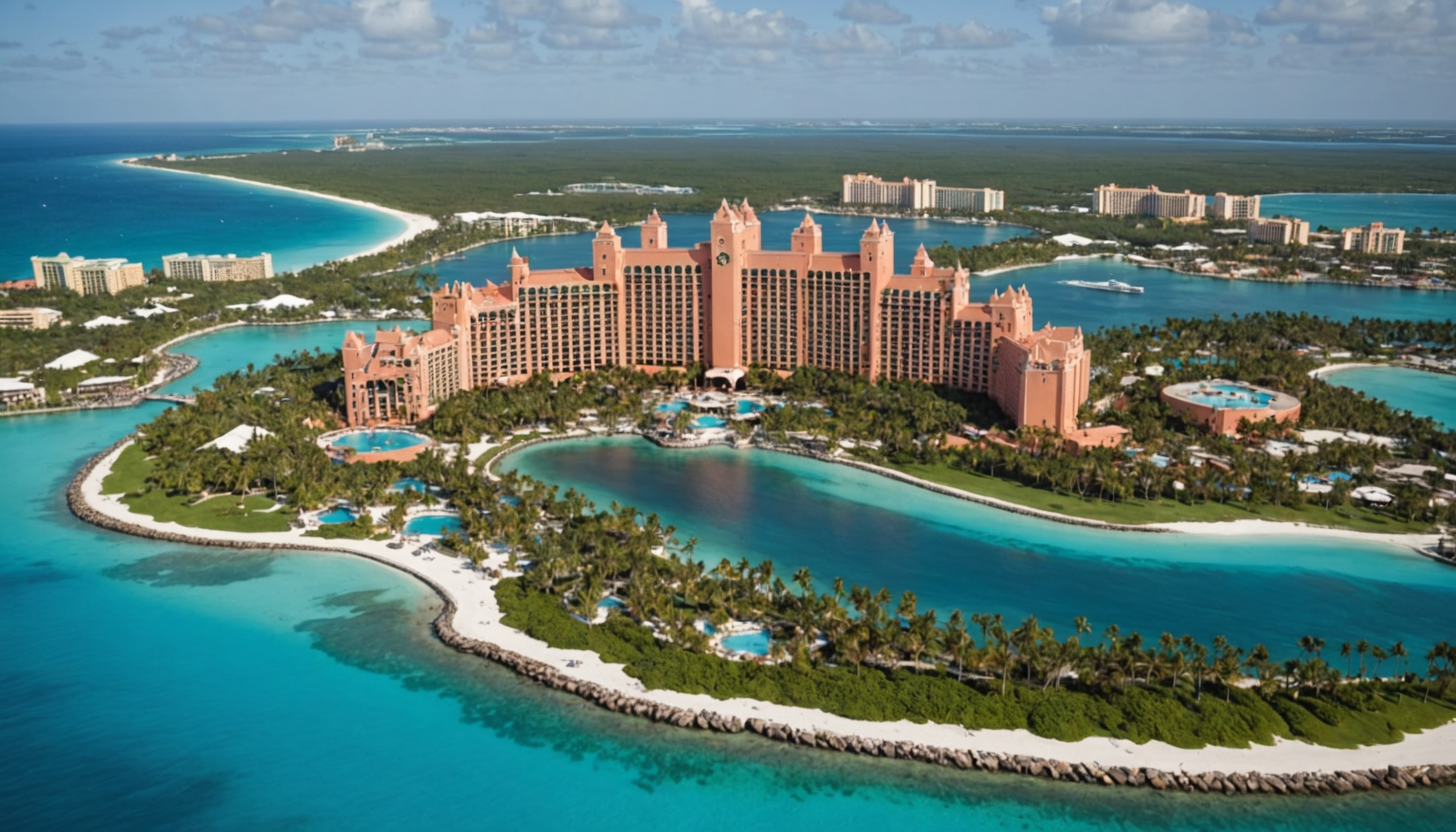 découvrez atlantis paradise island, un vaste complexe nautique et de loisirs situé au cœur des bahamas. profitez d’attractions aquatiques spectaculaires, d’hôtels luxueux et d’aventures inoubliables pour toute la famille.