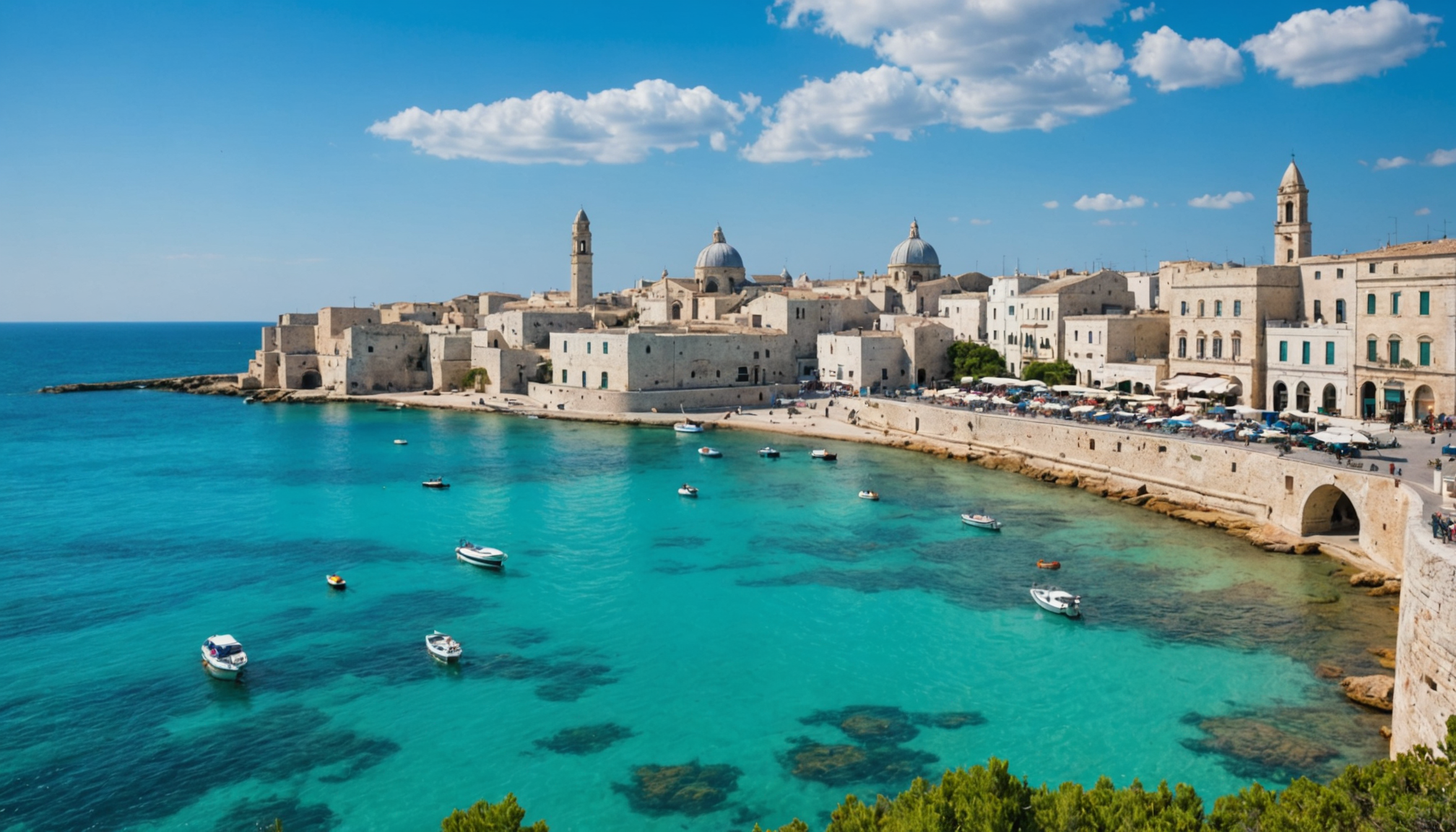 découvrez otrante, perle de l’italie : explorez ses sites historiques, profitez de la mer adriatique et vivez des activités incontournables pour un séjour mémorable en région des pouilles.
