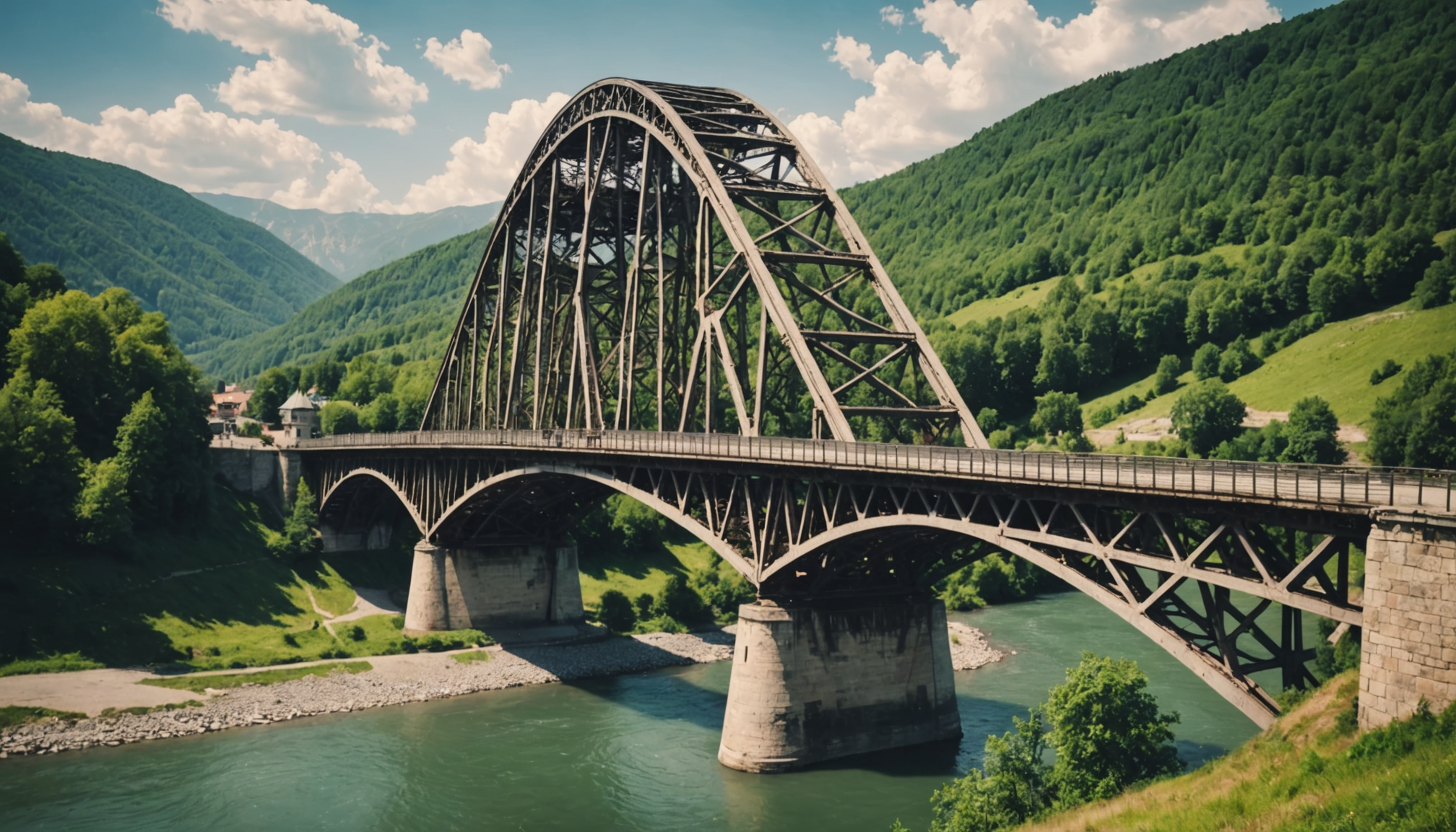partez à la découverte du pont eiffel sur la rivière tsemistskali, un joyau caché mêlant histoire, ingénierie et paysages époustouflants. laissez-vous surprendre par ce site unique et méconnu !