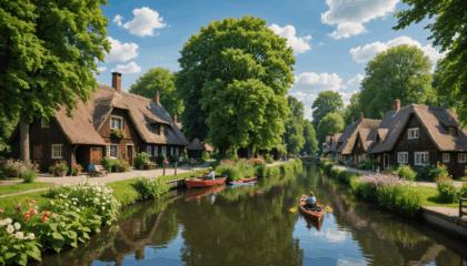 découvrez le spreewald, surnommé la venise allemande : un paradis naturel unique de canaux, de forêts luxuriantes et de traditions authentiques. partez à l'aventure au cœur de paysages enchanteurs, pour un voyage inoubliable en allemagne.