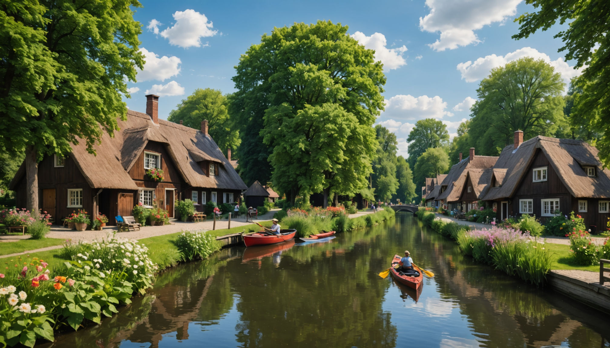 découvrez le spreewald, surnommé la venise allemande : un paradis naturel unique de canaux, de forêts luxuriantes et de traditions authentiques. partez à l'aventure au cœur de paysages enchanteurs, pour un voyage inoubliable en allemagne.