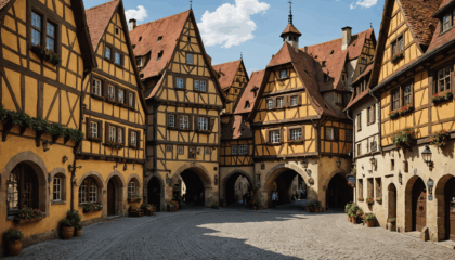 découvrez rothenburg ob der tauber, une ville médiévale préservée au charme unique. remontez le temps en explorant ses ruelles pavées, ses remparts et son patrimoine exceptionnel au cœur de la bavière.