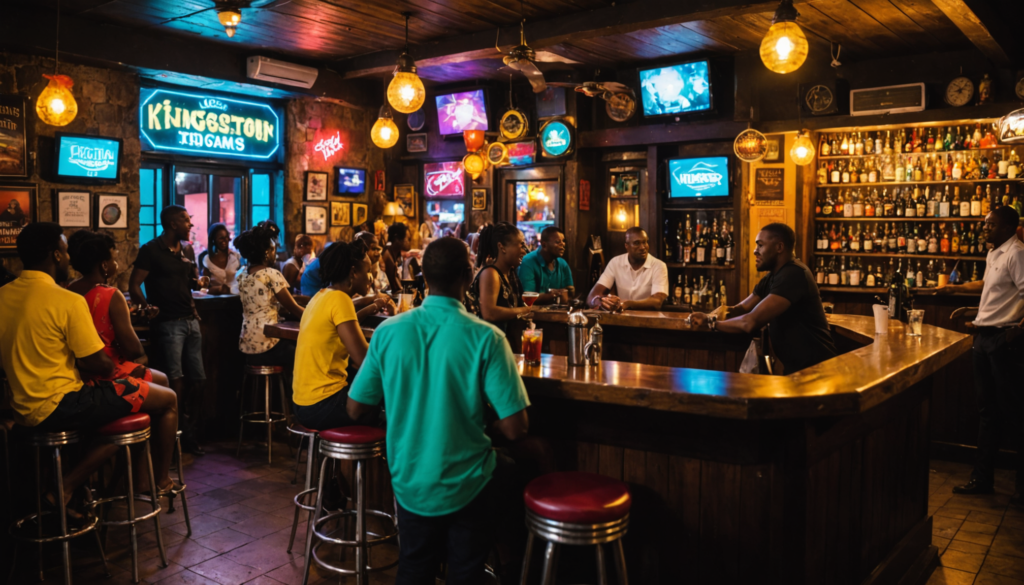 explorez les 10 bars incontournables de kingston, jamaïque : ambiance locale, cocktails uniques et soirées inoubliables au cœur de la ville. découvrez où sortir pour profiter pleinement de la vie nocturne jamaïcaine !