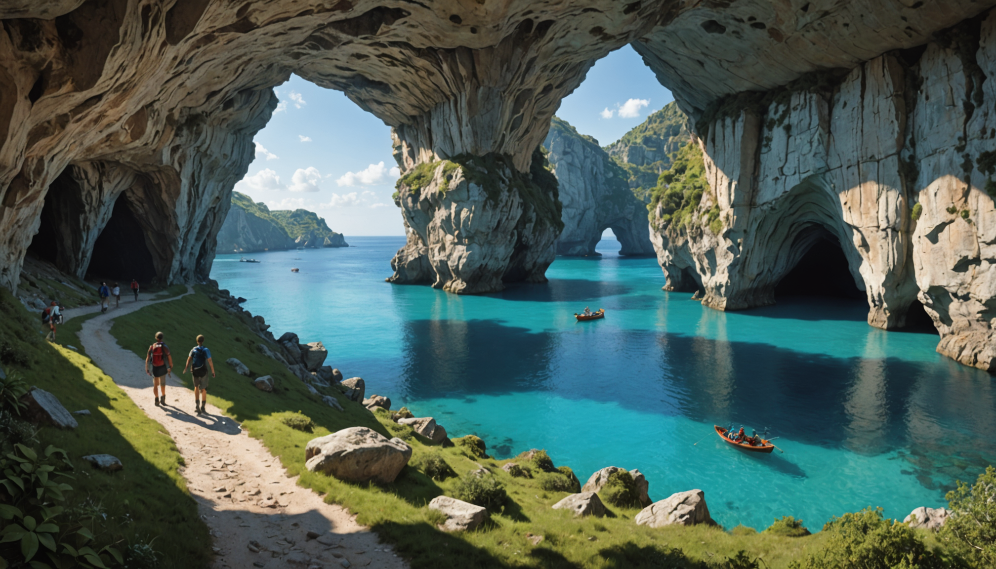 explorez la grotte du bue marino en sardaigne : découvrez ses merveilles naturelles lors d’une visite à pied guidée ou optez pour une excursion en bateau inoubliable. infos pratiques et conseils pour une expérience unique !