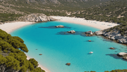 découvrez la plage de le saline à stintino en sardaigne : un vaste espace naturel préservé, aux eaux cristallines et au sable blanc, idéal pour les amoureux de tranquillité et de paysages authentiques.