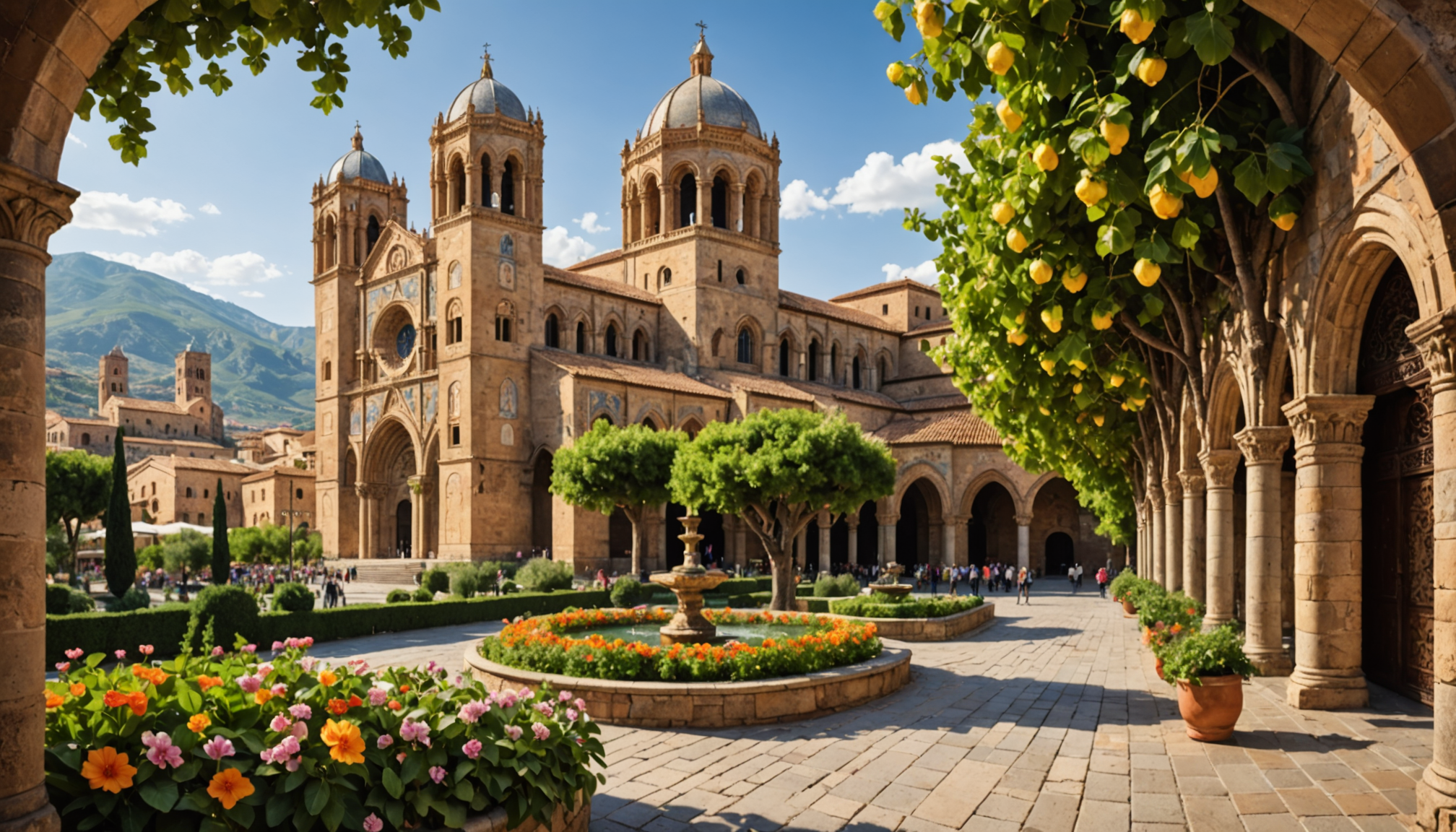 partez à la découverte de monreale en sicile : explorez ses monuments historiques, sa célèbre cathédrale et profitez des meilleures activités et sites incontournables de cette ville sicilienne d’exception.