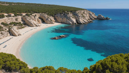 explorez les plages de sperone à bonifacio, entre petit et grand sperone : conseils d'accès, informations pratiques et galeries photos pour une visite inoubliable en corse.