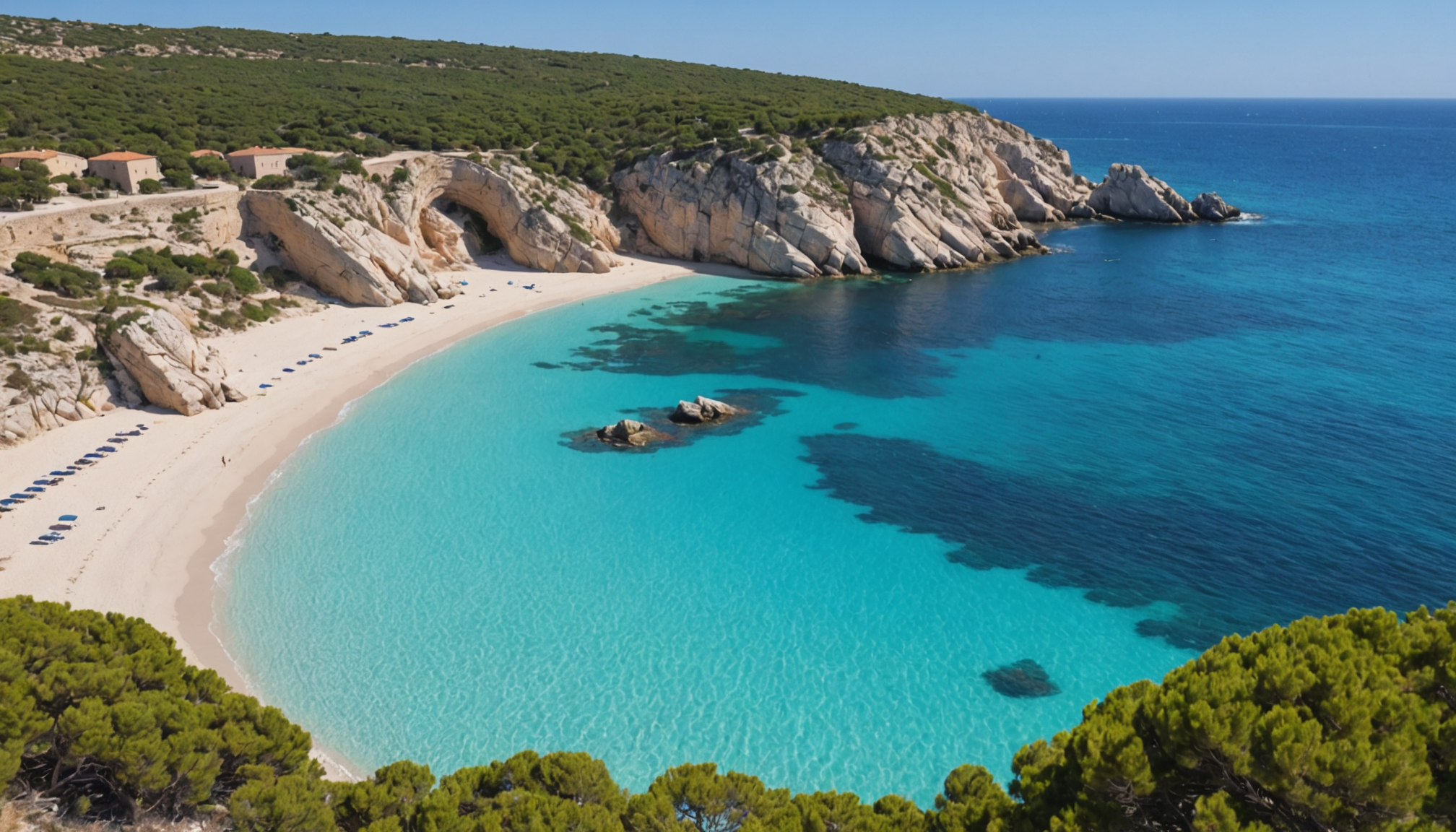 explorez les plages de sperone à bonifacio, entre petit et grand sperone : conseils d'accès, informations pratiques et galeries photos pour une visite inoubliable en corse.