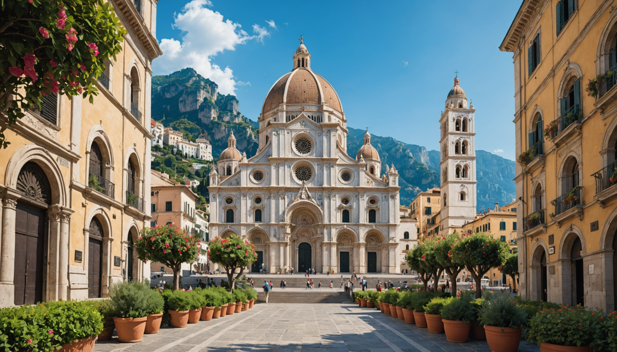 découvrez la cathédrale d'amalfi, un chef-d'œuvre architectural du duomo di amalfi mêlant histoire, art et spiritualité, au cœur de la côte amalfitaine.