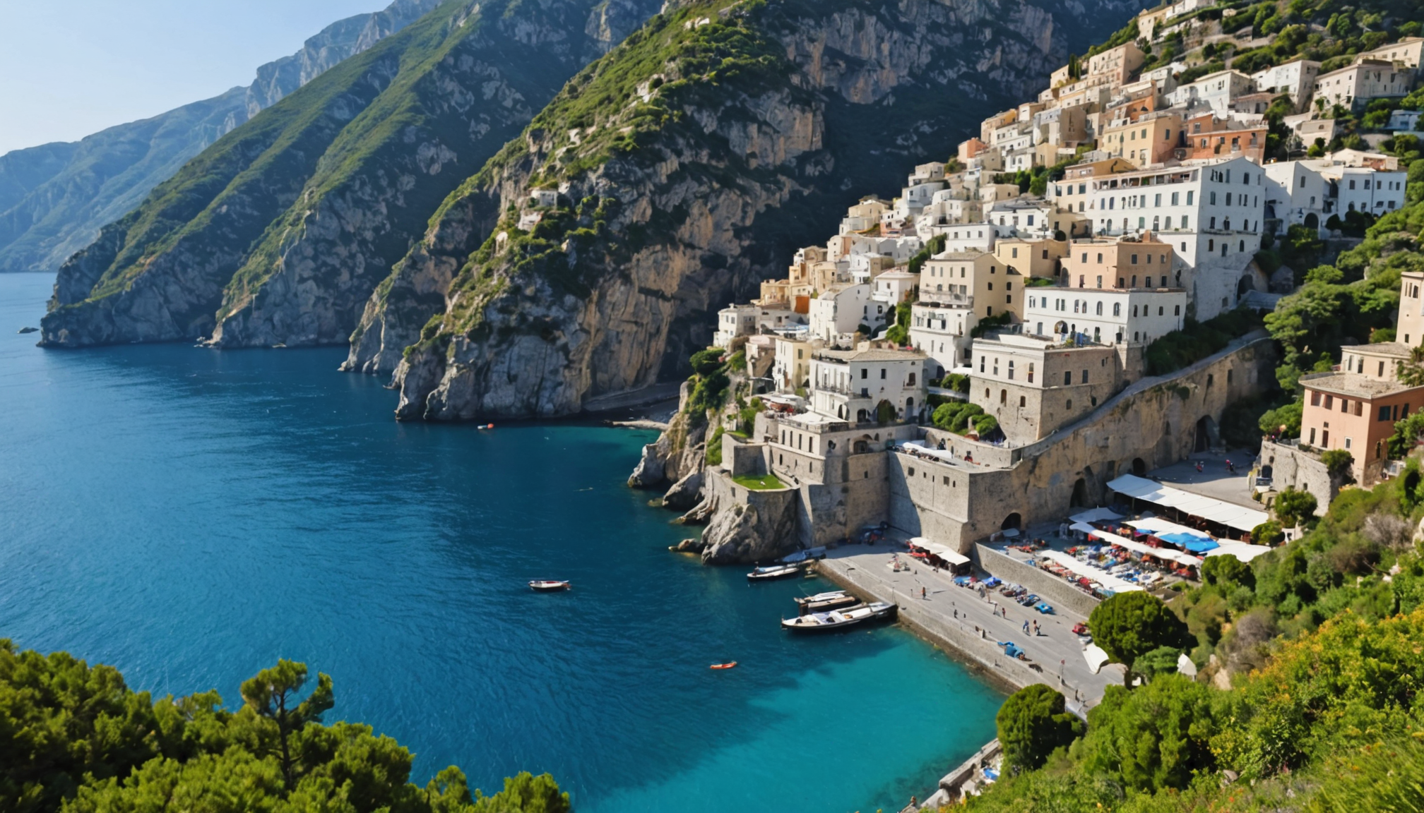 explorez praiano, un charmant village de la côte amalfitaine, réputé pour ses couchers de soleil spectaculaires, ses paysages pittoresques et son ambiance authentique, loin de la foule.