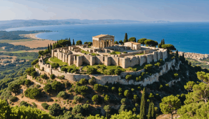 explorez populonia en toscane, un lieu unique mêlant plages superbes, vestiges archéologiques étrusques et vues panoramiques exceptionnelles sur la mer tyrrhénienne. un voyage inoubliable entre nature, histoire et beauté.