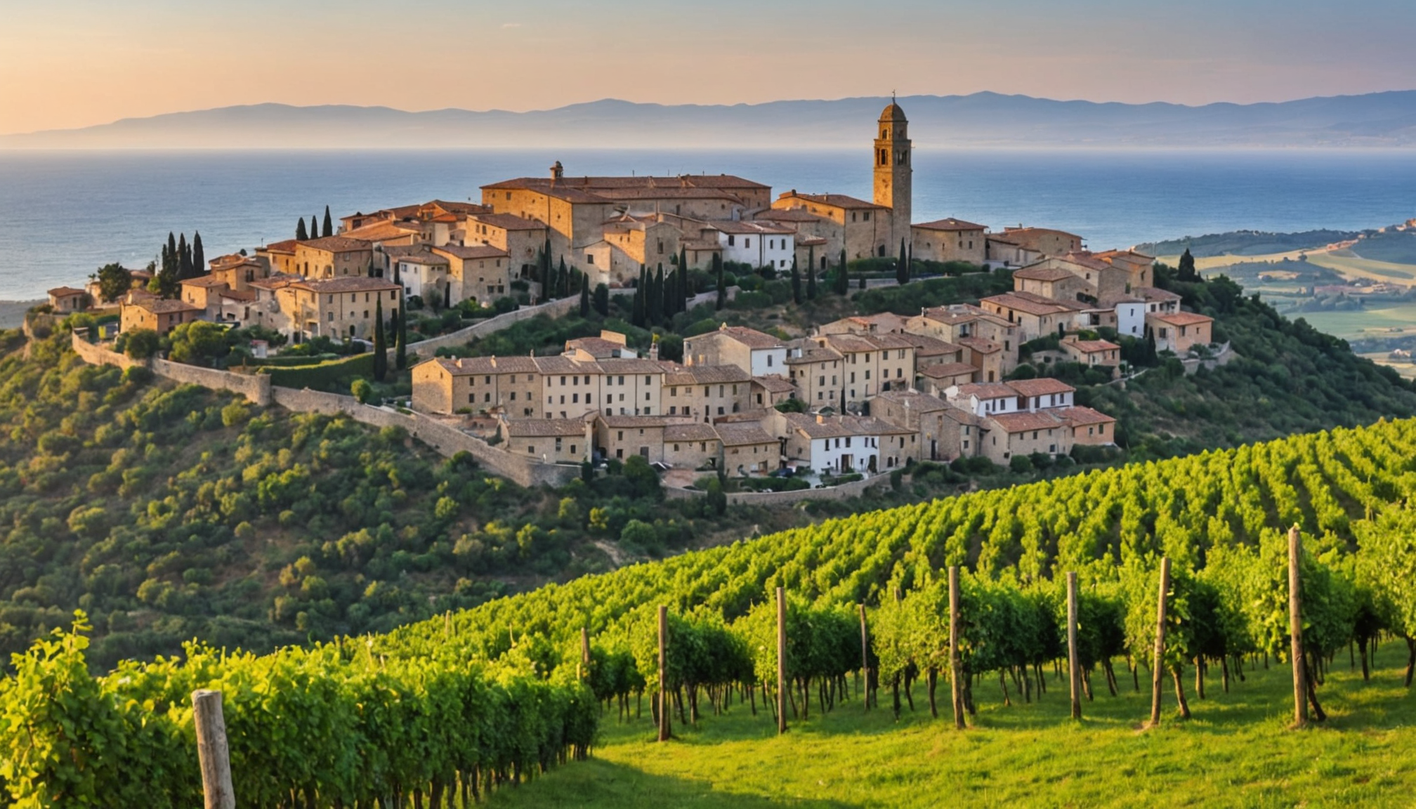 partez à la découverte de castiglione della pescaia, surnommée la « petite suisse » de la toscane : un village pittoresque entre mer et collines, parfait pour des vacances authentiques et dépaysantes en italie.