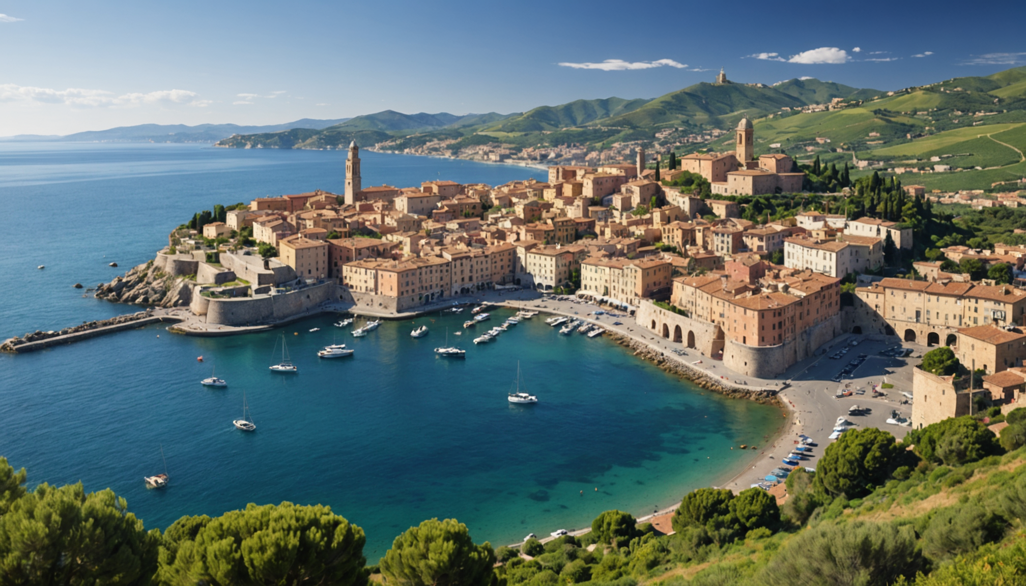 explorez piombino en toscane et profitez d’un panorama exceptionnel sur l’île d’elbe. découvrez une ville authentique, ses paysages à couper le souffle et ses joyaux historiques au cœur de la méditerranée.