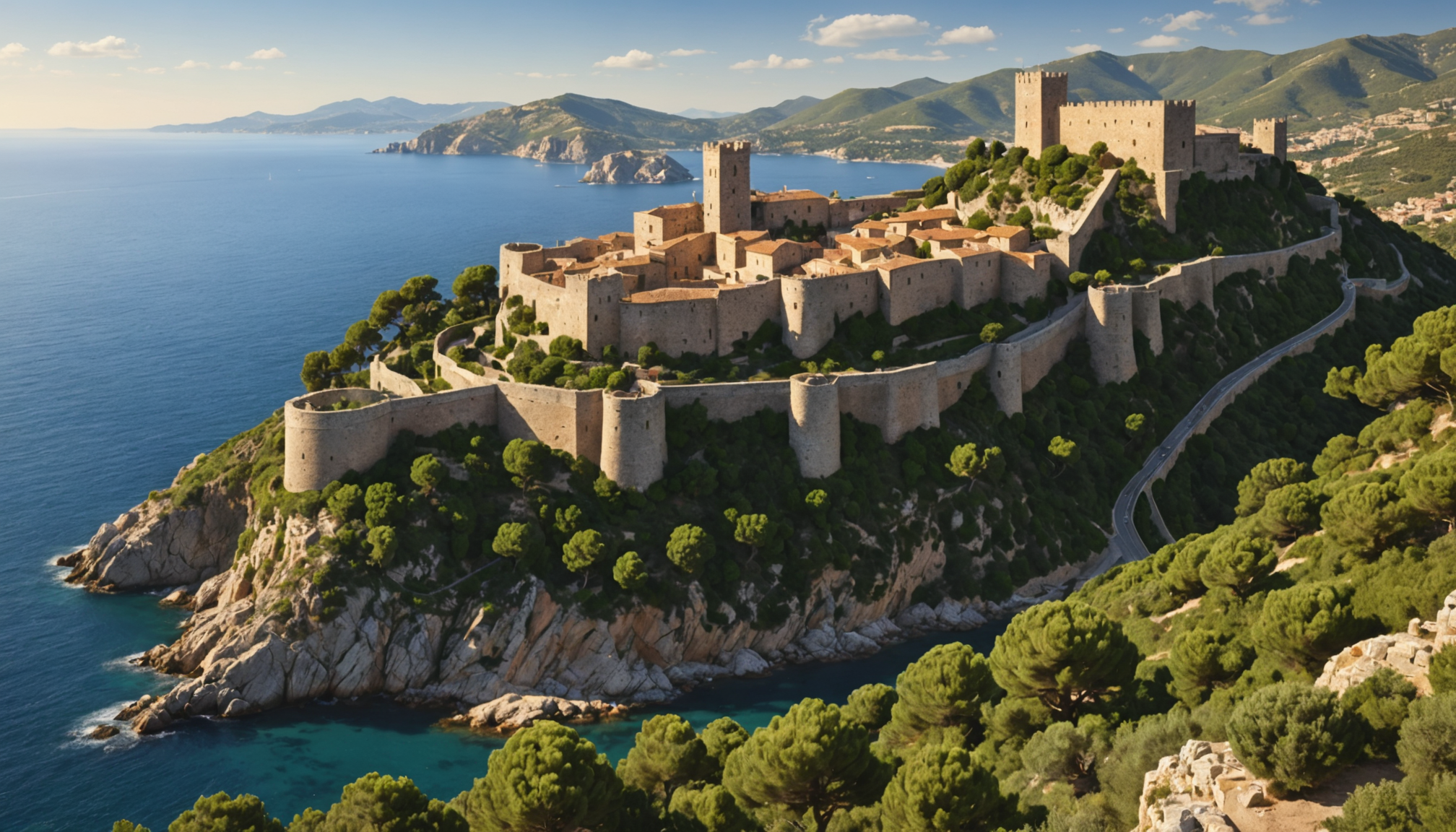 découvrez les impressionnantes forteresses de monte argentario, héritage espagnol en toscane : histoire fascinante, panoramas exceptionnels et vestiges majestueux à explorer lors de votre visite.