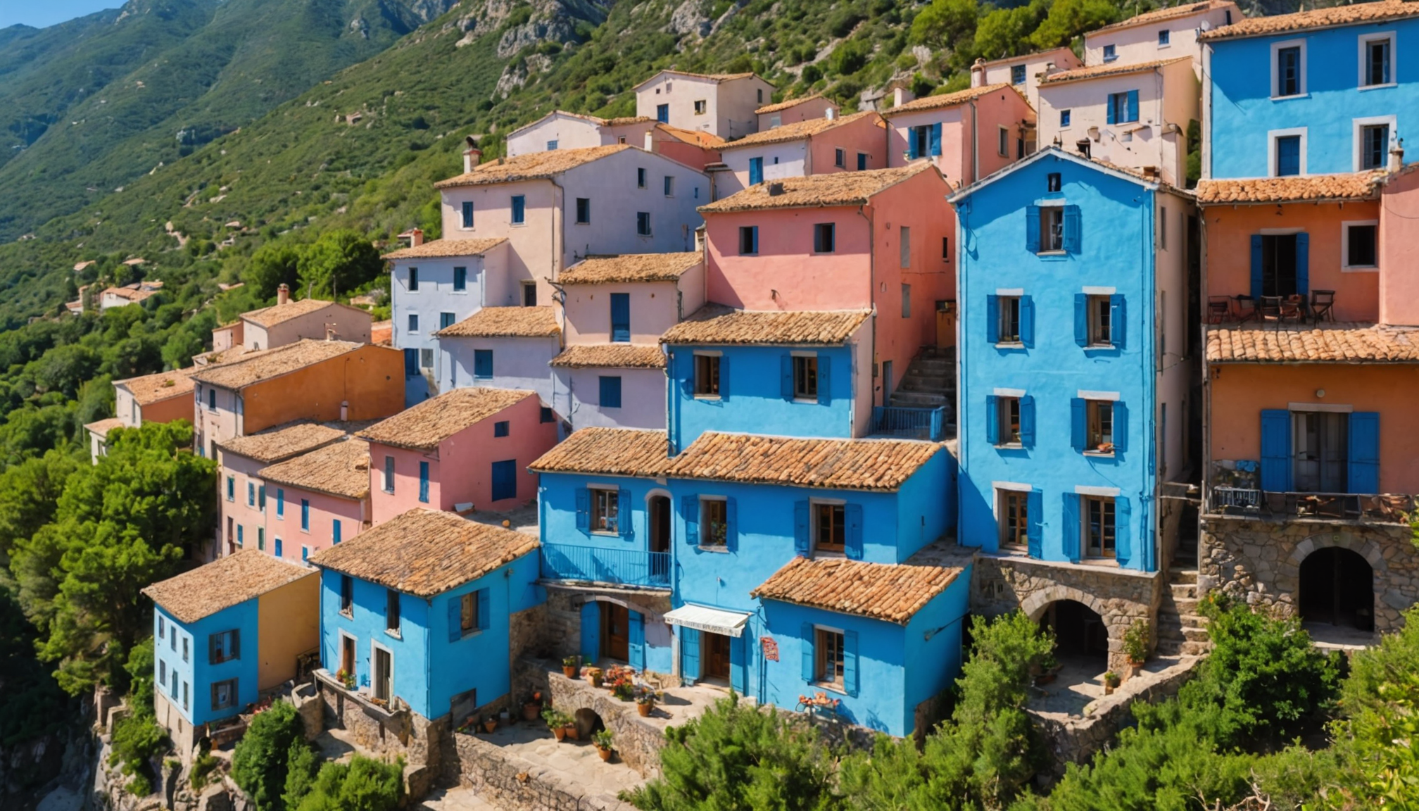 plongez au cœur de pigna, un village corse animé où l’artisanat et la musique se rencontrent pour offrir une expérience culturelle unique et authentique.