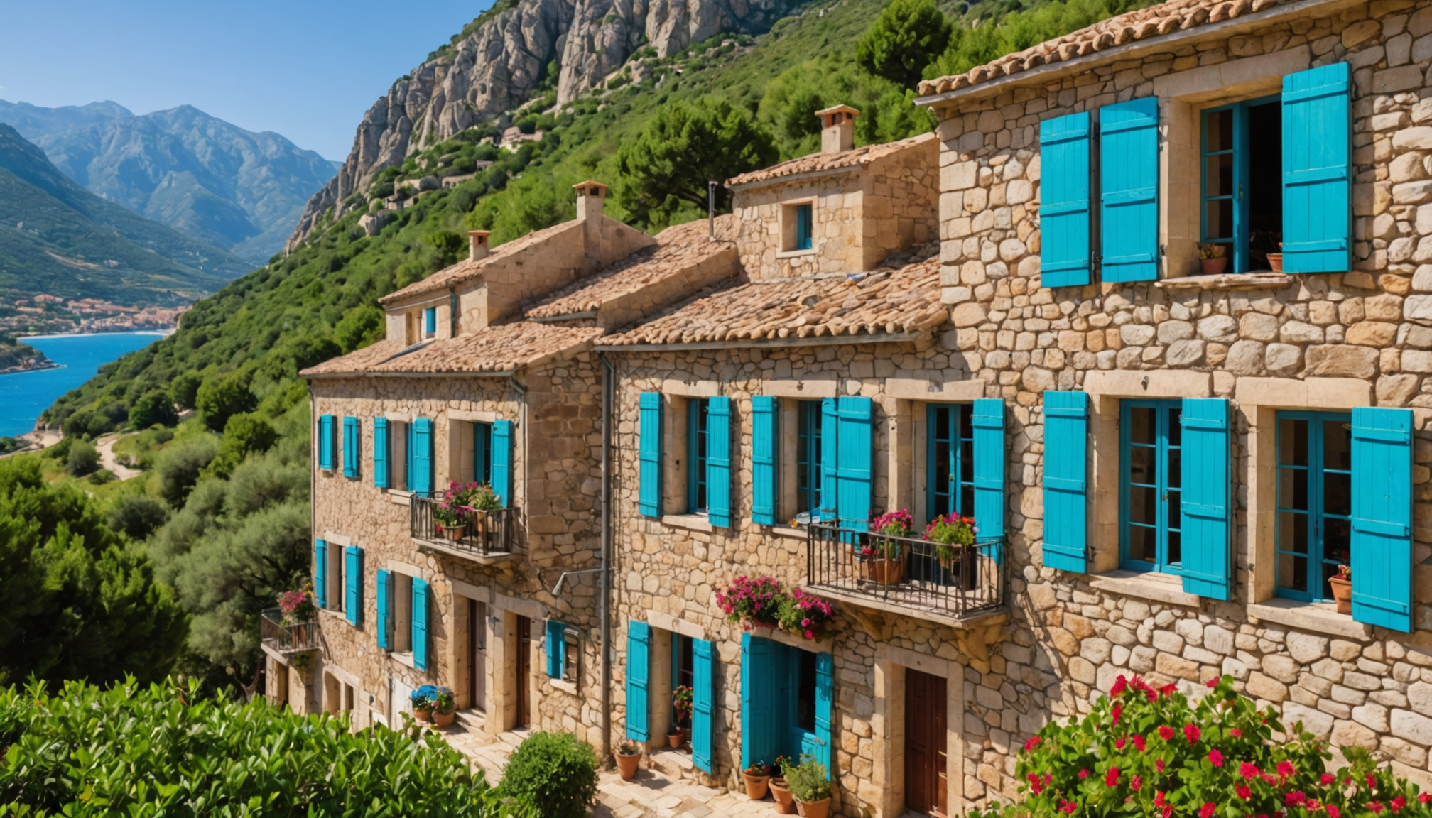partez à la découverte de corbara et plongez dans son atmosphère authentique, entre maisons traditionnelles corses et panoramas à couper le souffle. laissez-vous charmer par ce village typique et ses paysages enchanteurs.