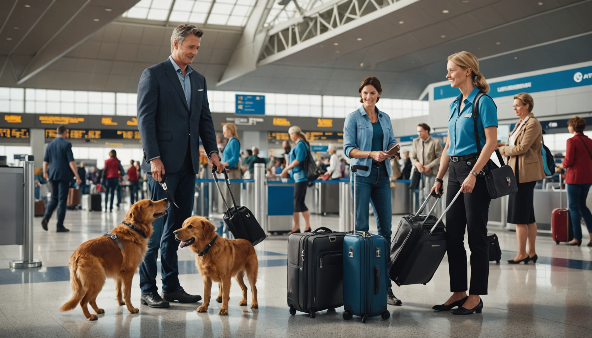 découvrez les étapes clés pour voyager sereinement en avion avec votre chien. conseils pratiques, préparation, démarches et astuces pour un trajet sans stress et en toute sécurité avec votre compagnon à quatre pattes.