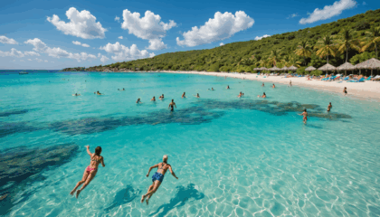 explorez la plage de roccapina, joyau de la corse, et profitez de baignades rafraîchissantes, de plongées sous-marine fascinantes et de randonnées pittoresques au cœur d’un cadre naturel préservé.